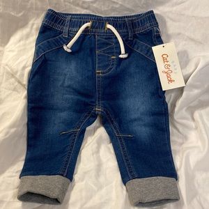 NWT Cat & Jack Baby Jean Joggers
